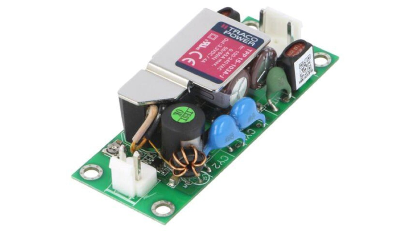 Switching Power Supply, Open, 13.2W, 120370VDC TPP 15-103A-J