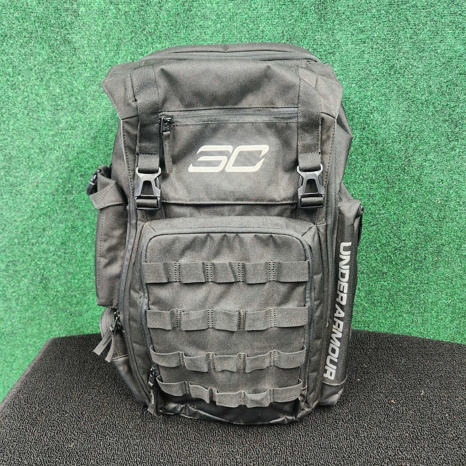 Under Armour Steph Curry Sc30 Backpack Black OSFA Large Adult UA Tactical 