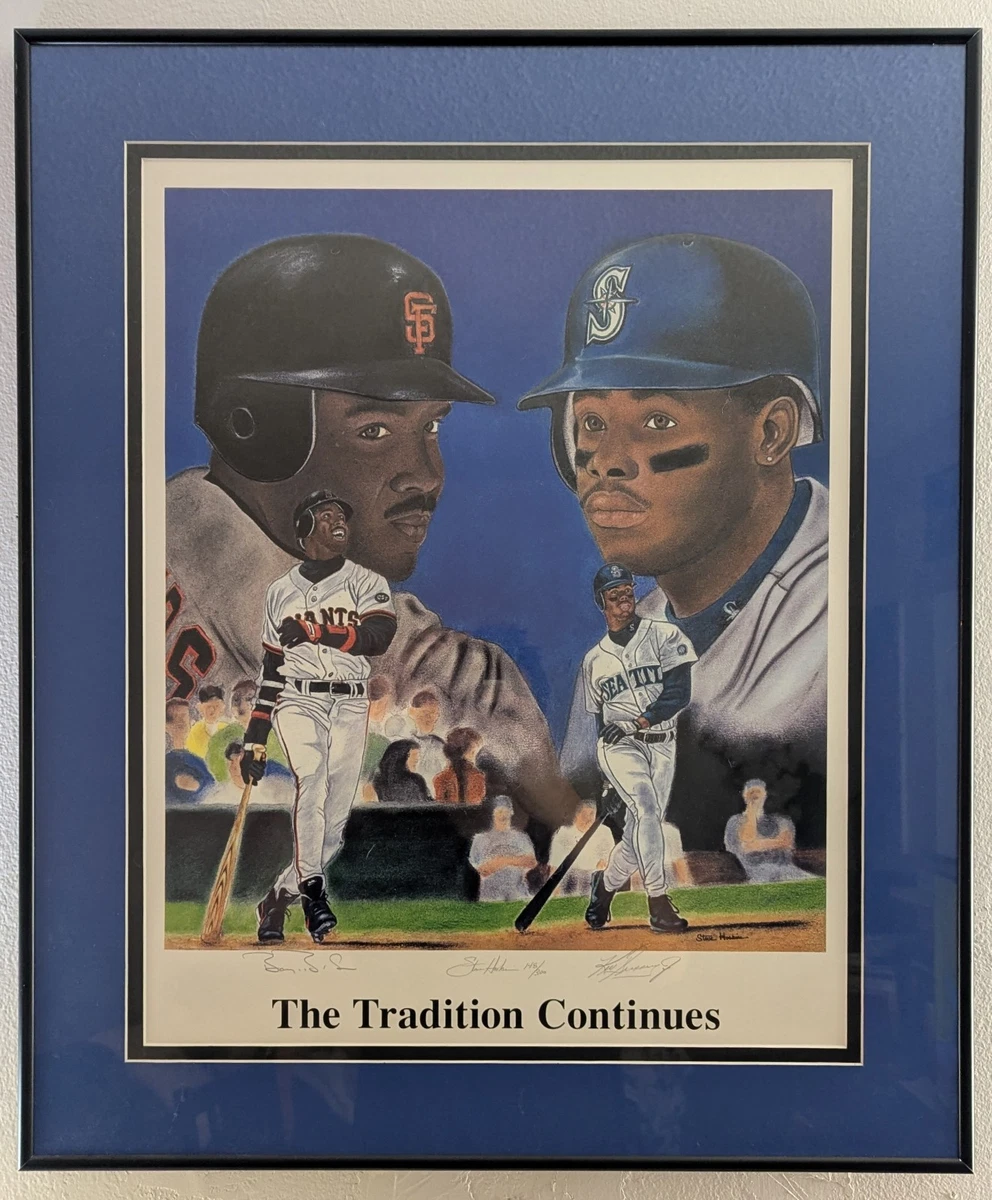 Ken Griffey Jr. Baseball MLB Original Autographed Lithographs