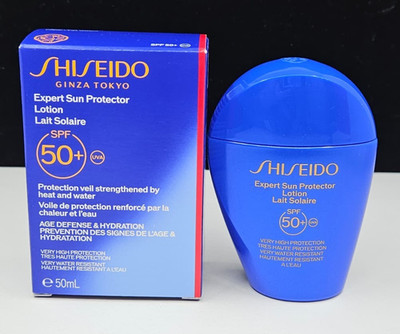 Shiseido Expert Sun Protector Lotion SPF 50+ For Face & Body  - 50ml NEW