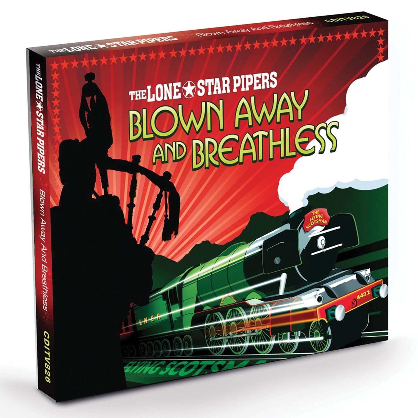 LONE STAR PIPERS Blown Away & Breathless (CD)