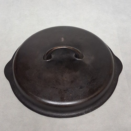 Griswold Iron Mountain #8 / 1035 Domed Chicken Fryer Lid Cast Iron - LID ONLY