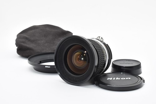 [Opt Near MINT w/Hood] Nikon Ai-s 18mm f/3.5 MF Ultra Wide Angle Lens From JAPAN