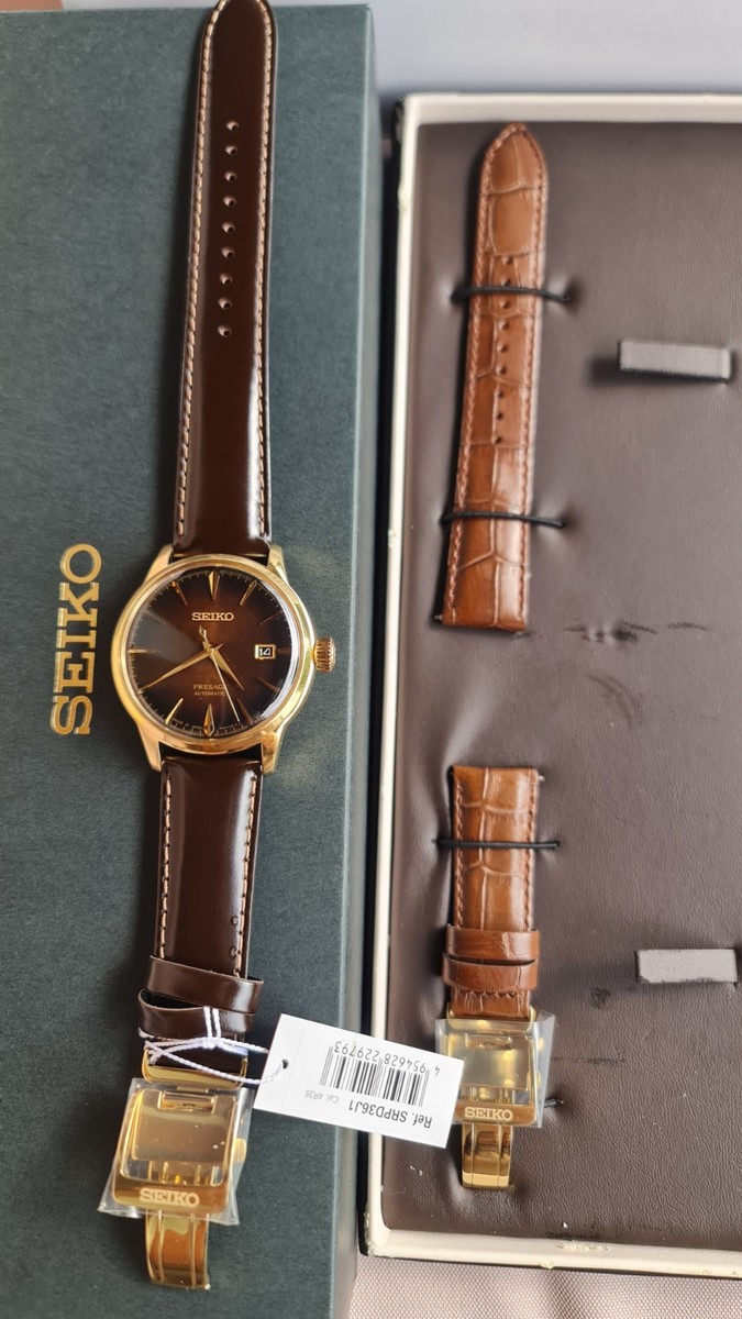 Seiko Presage Brown Men's Watch - SRPD36J1 for sale online | eBay