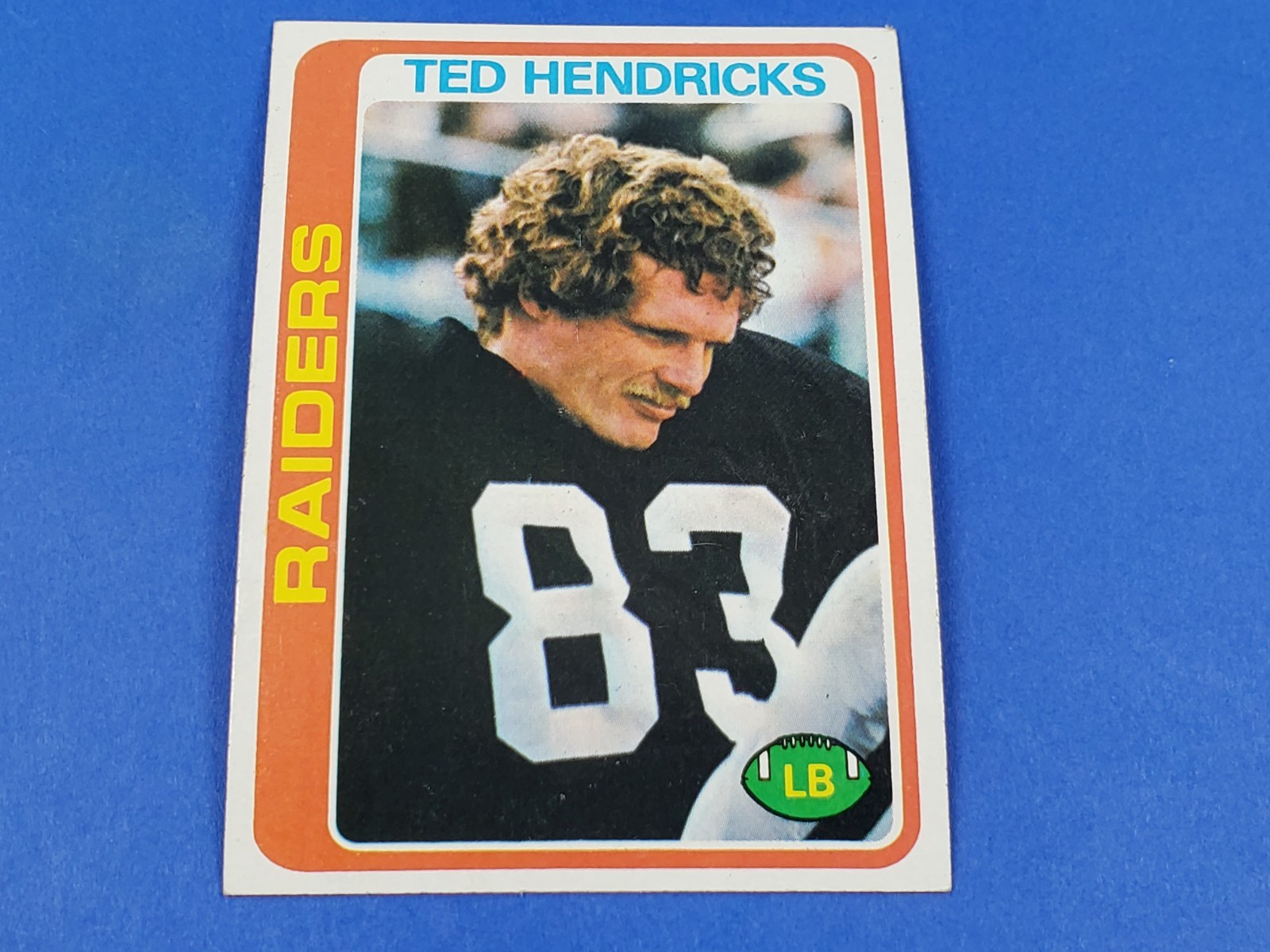 1978 TOPPS FOOTBALL #070 TED HENDRICKS HIGH GRADE NEAR MINT NRMT