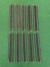 Hornby R600 Standard Straight 168mm Track Piece, X10 OO Gauge Steel