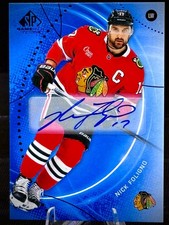 2025-26 SP Game Used - Nick Foligno #133 - Blue Autograph