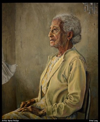 Arthur Byron Phillips Ethel Long O 1 Vintage Kunstdruck Poster Wanddeko limitiert