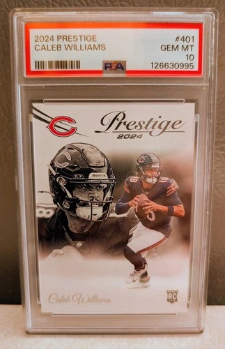 2024 Panini Prestige - #401 CALEB WILLIAMS - Rookie - PSA 10