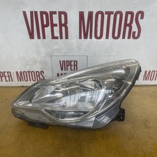 Vauxhall Corsa D Headlight Passengers Nearside Front Facelift Chrome 2011-2014
