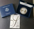 2007 W Proof $1 American Silver Eagle Dollar