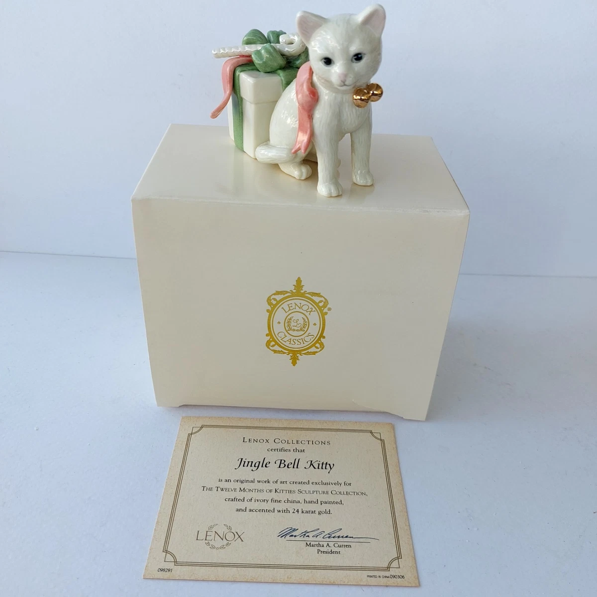 Lenox Collectible Cat Figurines for sale | eBay