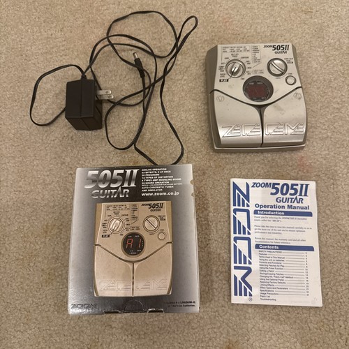 Zoom 505II Processore a pedali per chitarra effetti