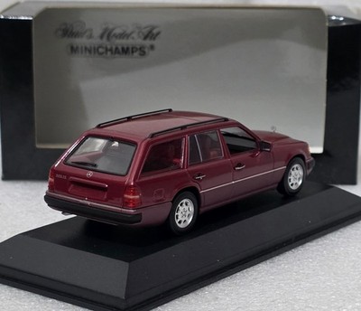 MINICHAMPS メルセデス・ベンツ 320 E1/43 Mercedes-Benz E-Class (W124) 320 TE SW 1990 Red 1:43 Minichamps