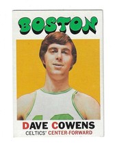 Dave Cowens 1971-72 Topps Rookie Card #47. rookie card picture