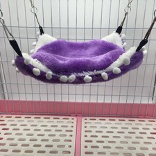 Hamster Glider Hammock Double Layer Pet Mezzanine Hammock Small Pet Cage Hanging
