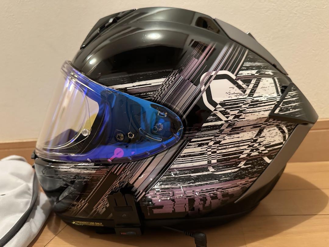 SHOEI X-Fifteen Cross Logo Racing Helmet XXL Size | eBay