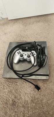 PlayStation 3 Slim 1TB Custom Painted Gun Metal w/ Controller and HDMI