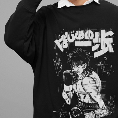 Hajime No Ippo Sweatshirt Ryo Sweater Miyata Pullover Kimura Takamura Fighting