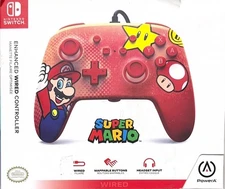 PowerA - Enhanced Wired Controller for Nintendo Switch - Mario Vintage