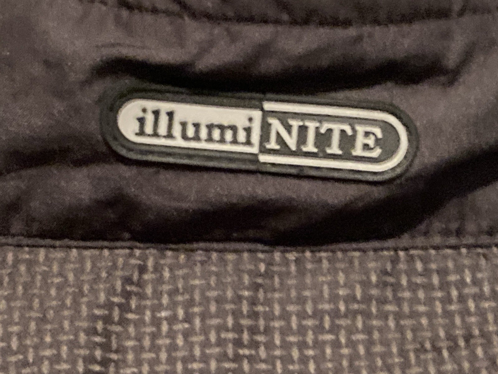 IllumiNite Jacket Mens XXL Orange/Black Reflectivewear Full Zip Running Hike