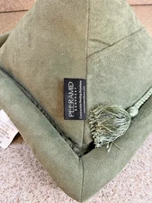 Peeramid Bookrest Pyramid Pillow Book Tablet  Sage Green 12 x 12 x 7