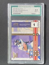 2000 Revolution Making the Grade Black Vikings #12 Randy Moss Advanced 9.5