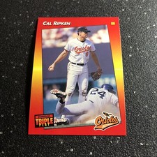 Cal Ripken 1992 Donruss Triple Play Baseball #199 MLB Baltimore Orioles SS