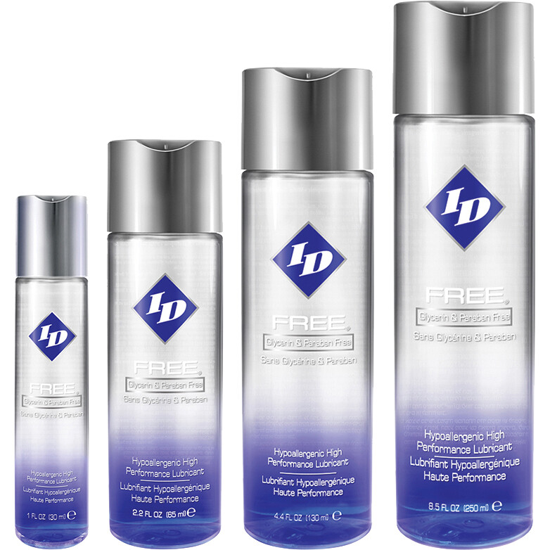 ID Free Glycerin & Paraben-Free Hypoallergenic Water Based Lubricant | eBay