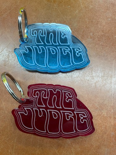 1969-1970 Pontiac GTO Judge Glove Box Emblem Key Chain - Picture 3 of 4