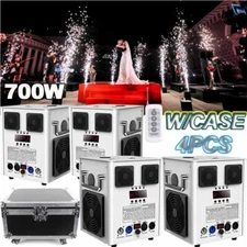 4X Cold Spark Machine 700W Fountain Firework Stage Effect Wedding DJ Party Event