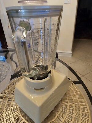 Vintage Sunbeam Oster Osterizer Blender 890-08N 10 Speed 5 Cup