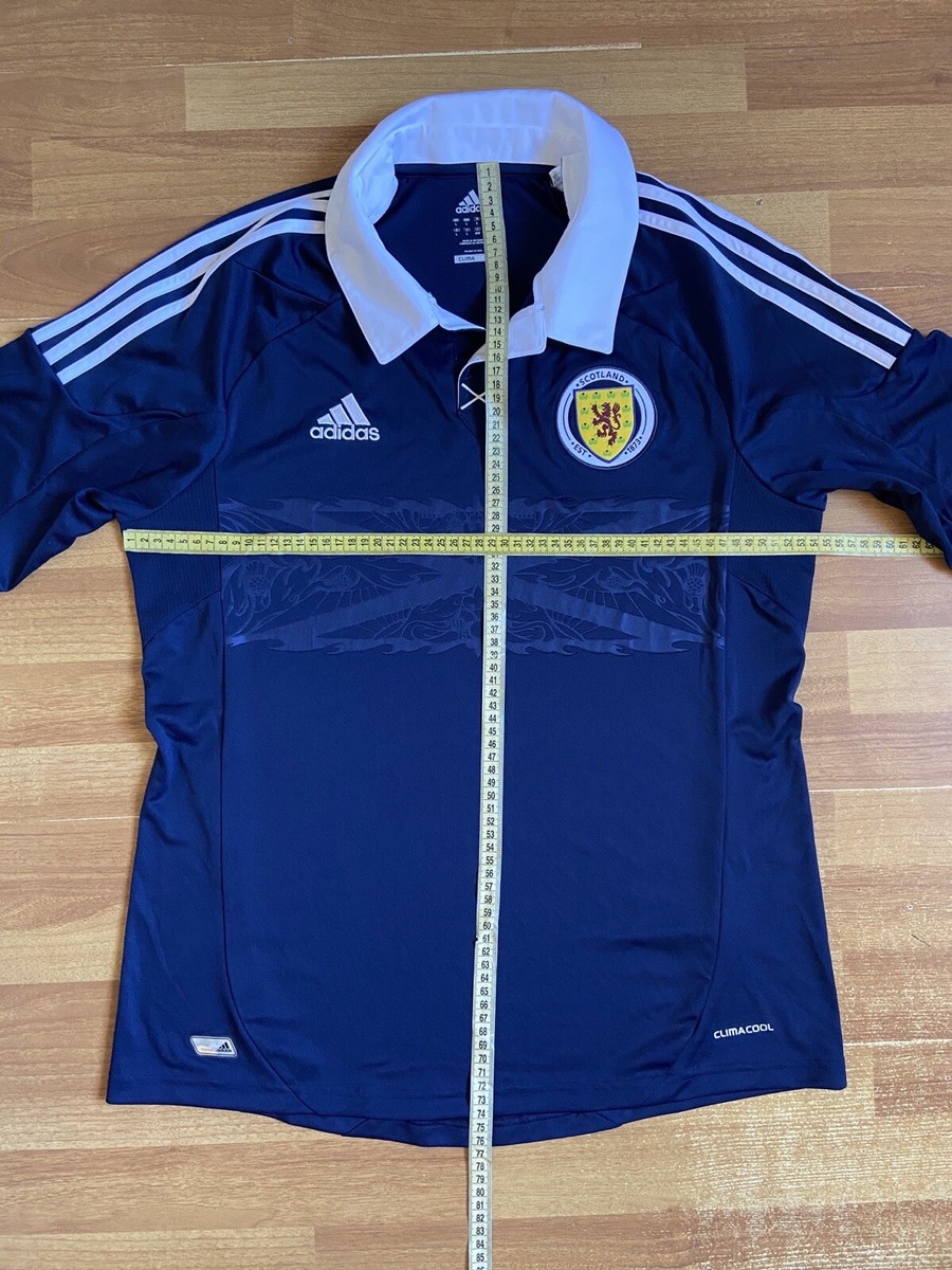 SCOTLAND 2012 2013 HOME FOOTBALL SHIRT SOCCER ADIDAS X11932