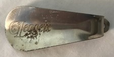 VINTAGE CHROME SHOE HORN ADVERTISING LEGGETT DEPARTMENT STORE