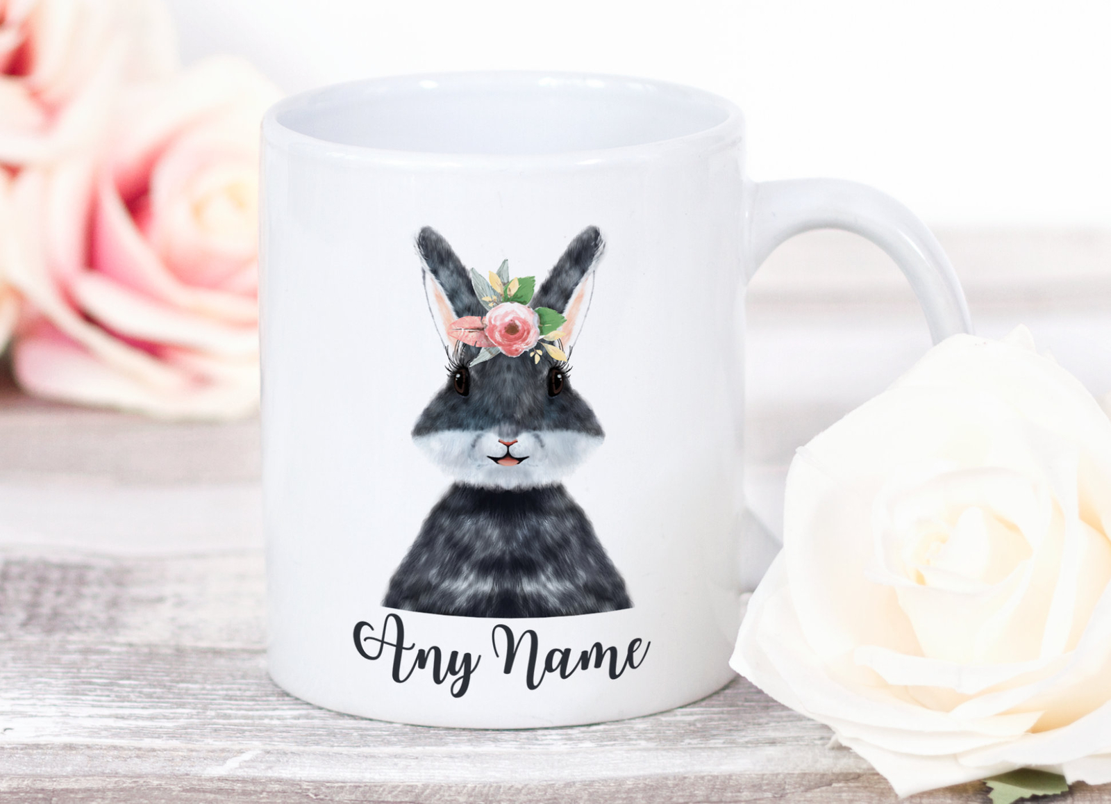 Taza Conejo Personalizada Conejo Mamá Mamá Taza Mejor Conejo Mamá Conejo Amante Regalo