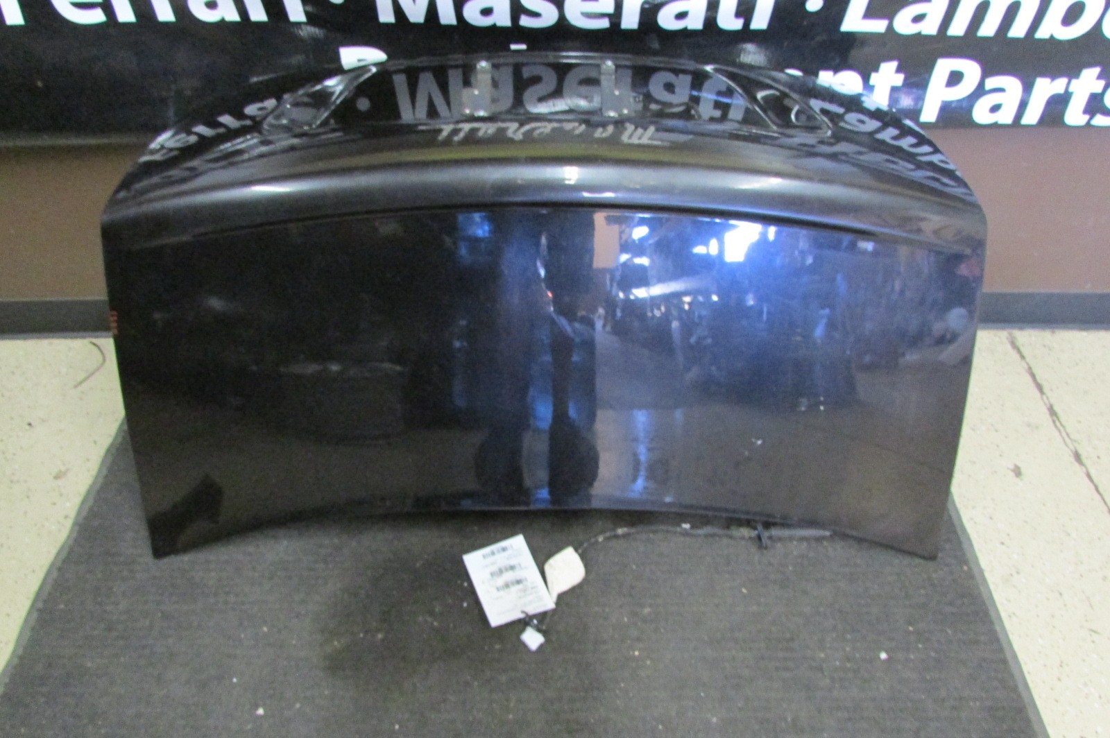 Maserati Quattroporte, Rear Trunk Lid Shell, Scratched, Used, P/N 67213800