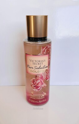VICTORIA S SECRET PURE SEDUCTION GOLDEN FRAGRANCE MIST SPRAY SPLASH 8.4oz/250ml