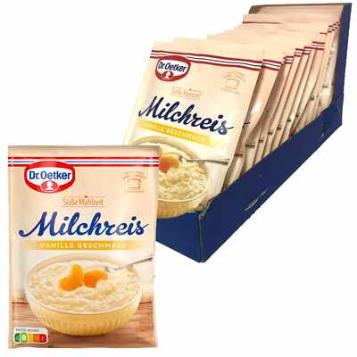 Dr. Oetker Süße Mahlzeit Milchreis Vanille VPE 16x125g Packung