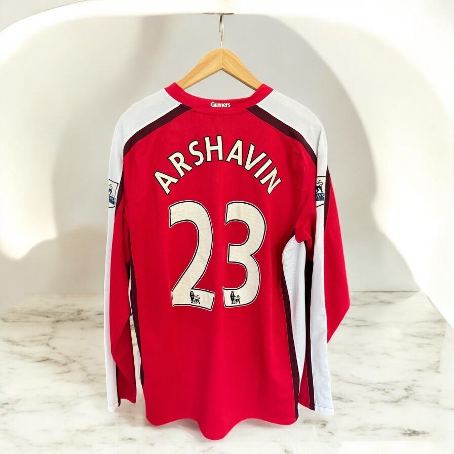 アーセナル ユニフォーム(09/10AWAY)No.23 アルシャビン・CL仕様 Andrey Arshavin Arsenal 2009-2010 Nike 3rd L/S Jersey #23