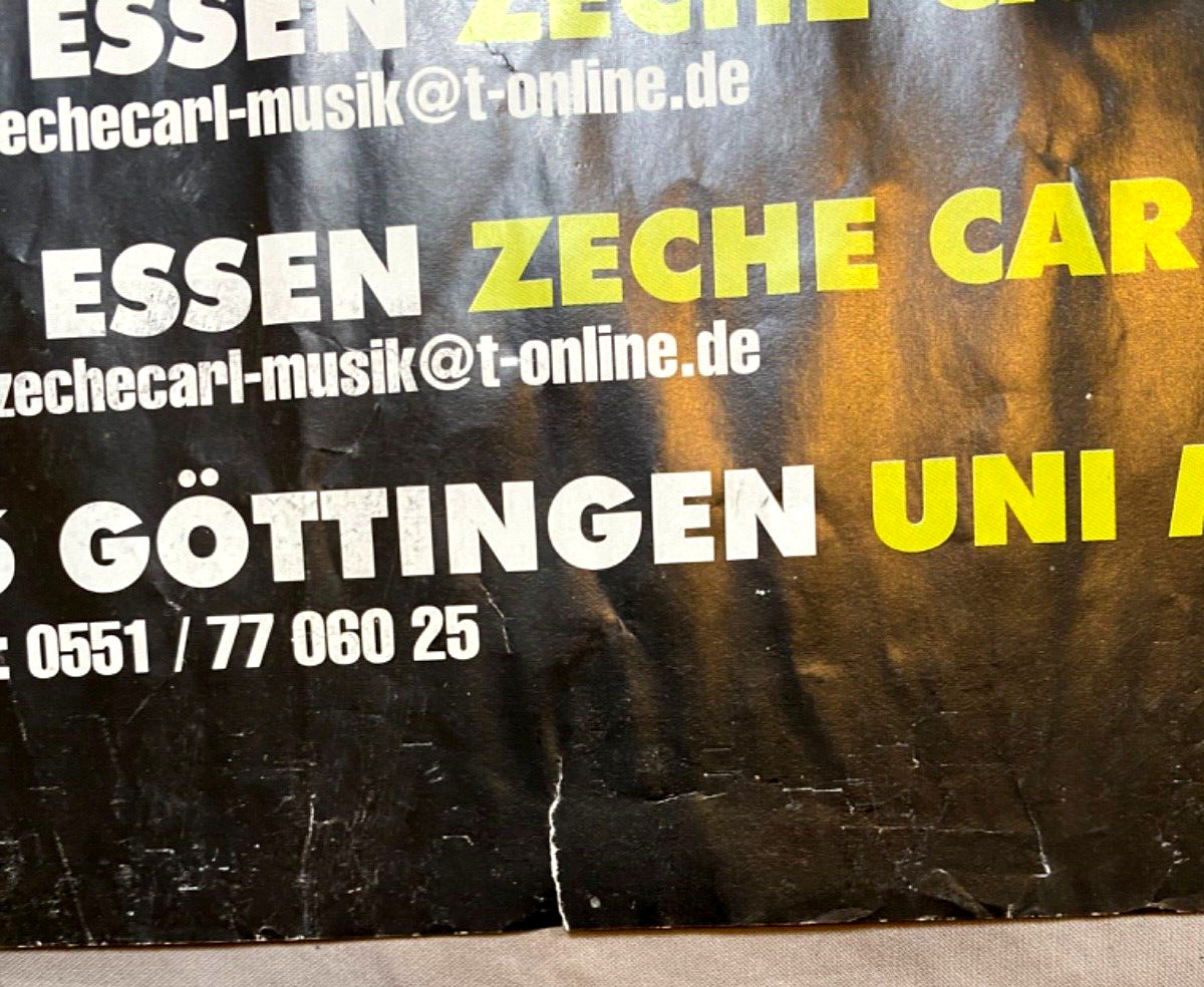 NOFX Poster Concert Tour Germany 23x33 Dance Hall Crashers Epitaph Records RARE