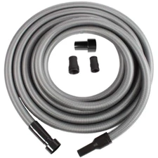 30 Ft. Shop Vacuum Hose and Swivel Adapter Power Tool Set for Wet/Dry Vacuums