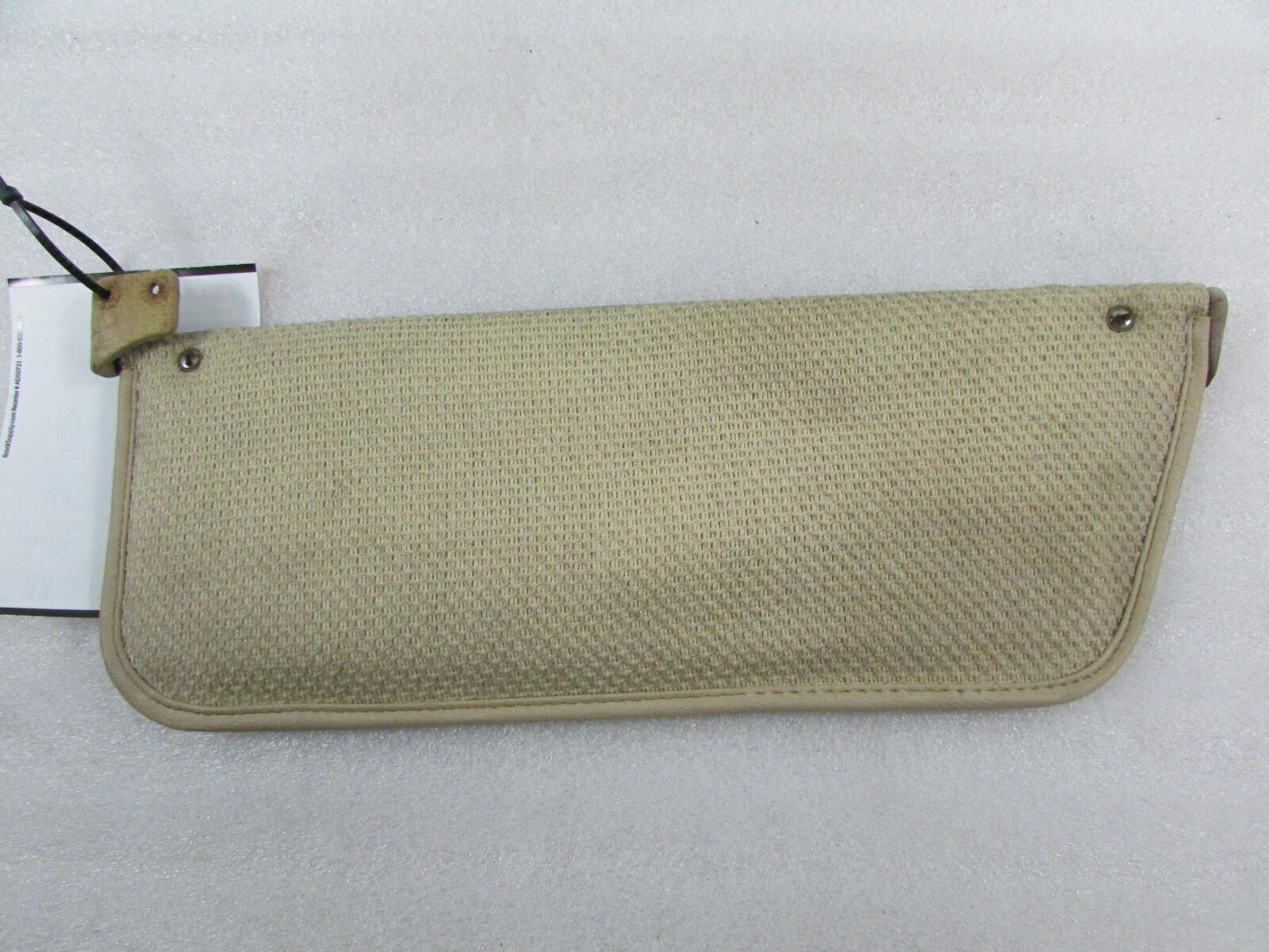 Ferrari Mondial, LH, Left Sun Visor, Used, P/N 60684100