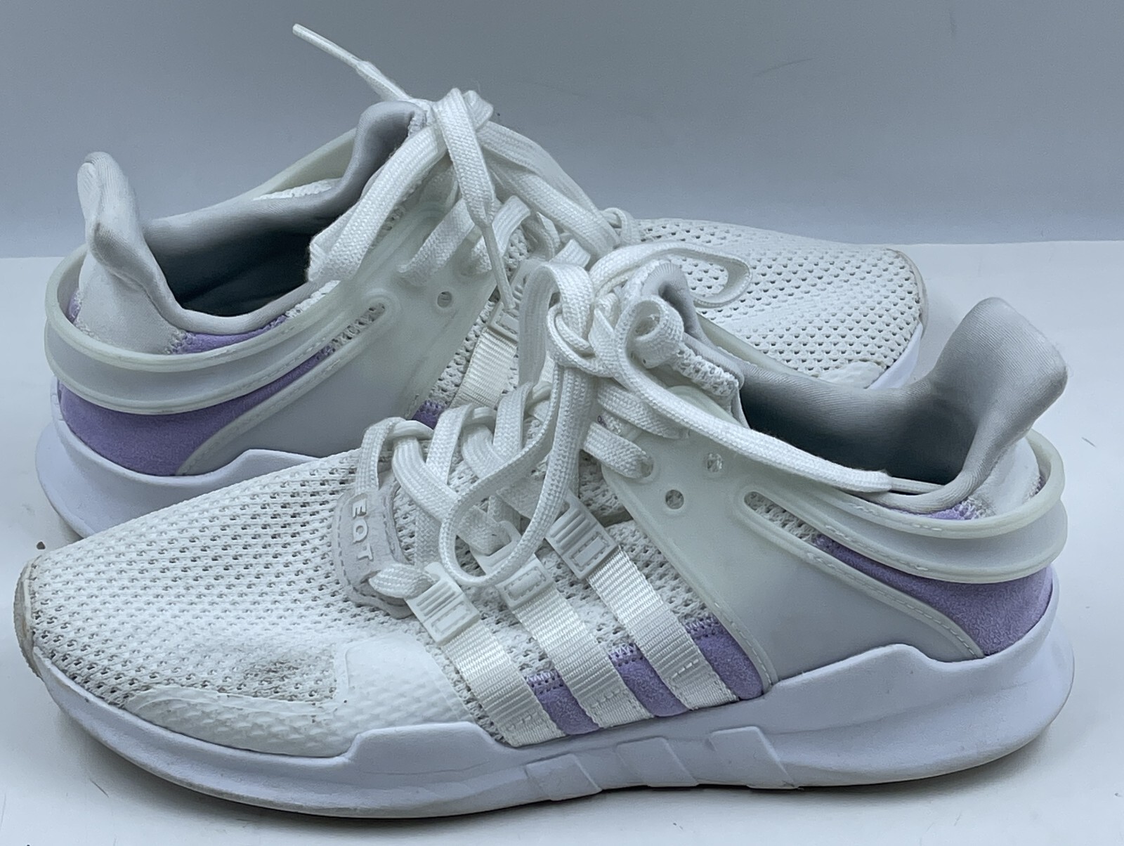 Adidas EQT Support ADV Women's Sneakers Size 9 White Violet Mesh  Shoes BY9111 thumbnail 2