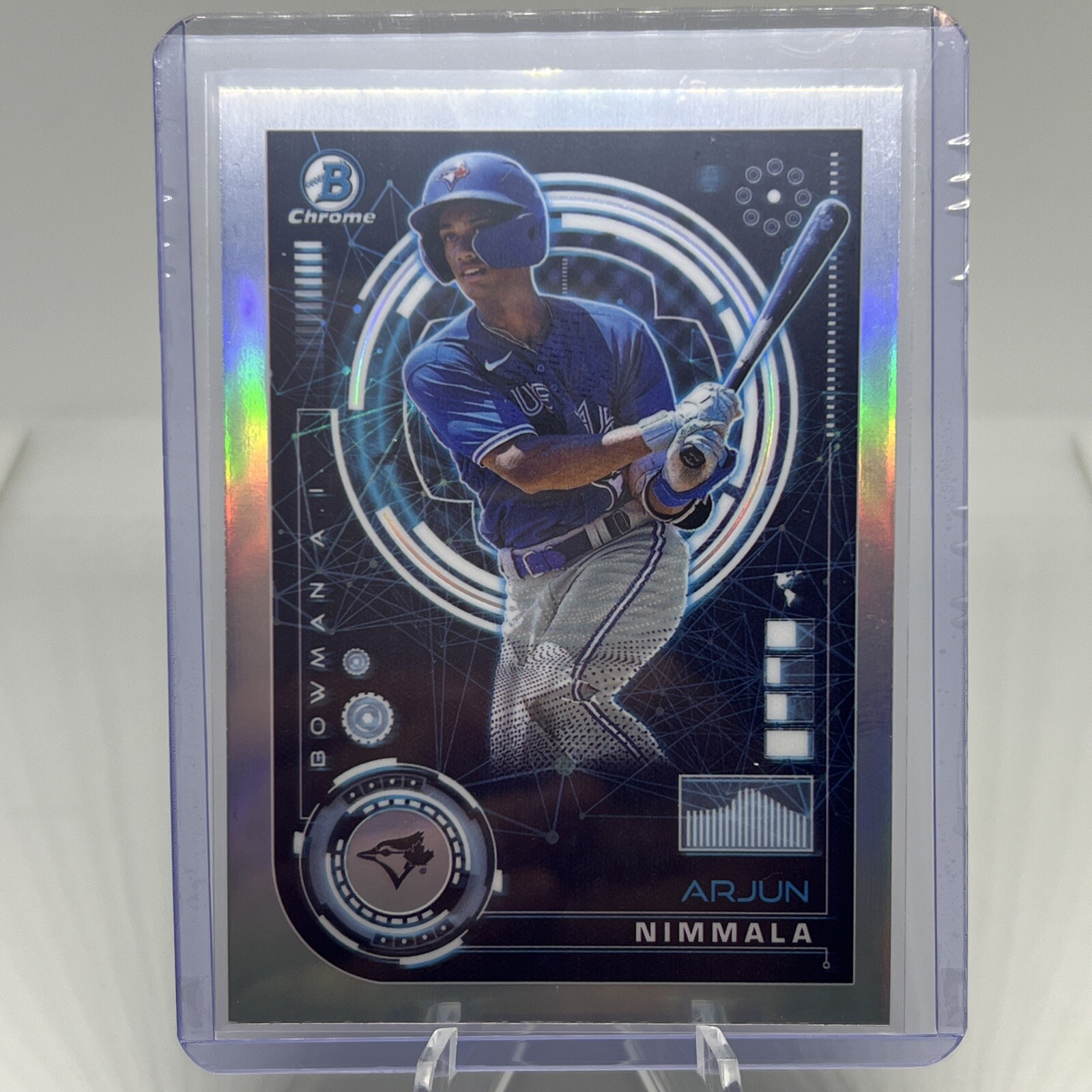 ARJUN NIMMALA 2024 Bowman Chrome AI #BAI-18 Insert Prospect