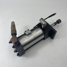 TRD MANUFACTURING PNEUMATIC CYLINDER BORE 2" AND STROKE 1" USED AND WORKING
