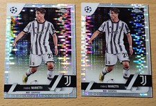 2022-23 Topps Chrome UEFA Club Competitions Pulsar - Fabio Miretti #116 Lot of 2