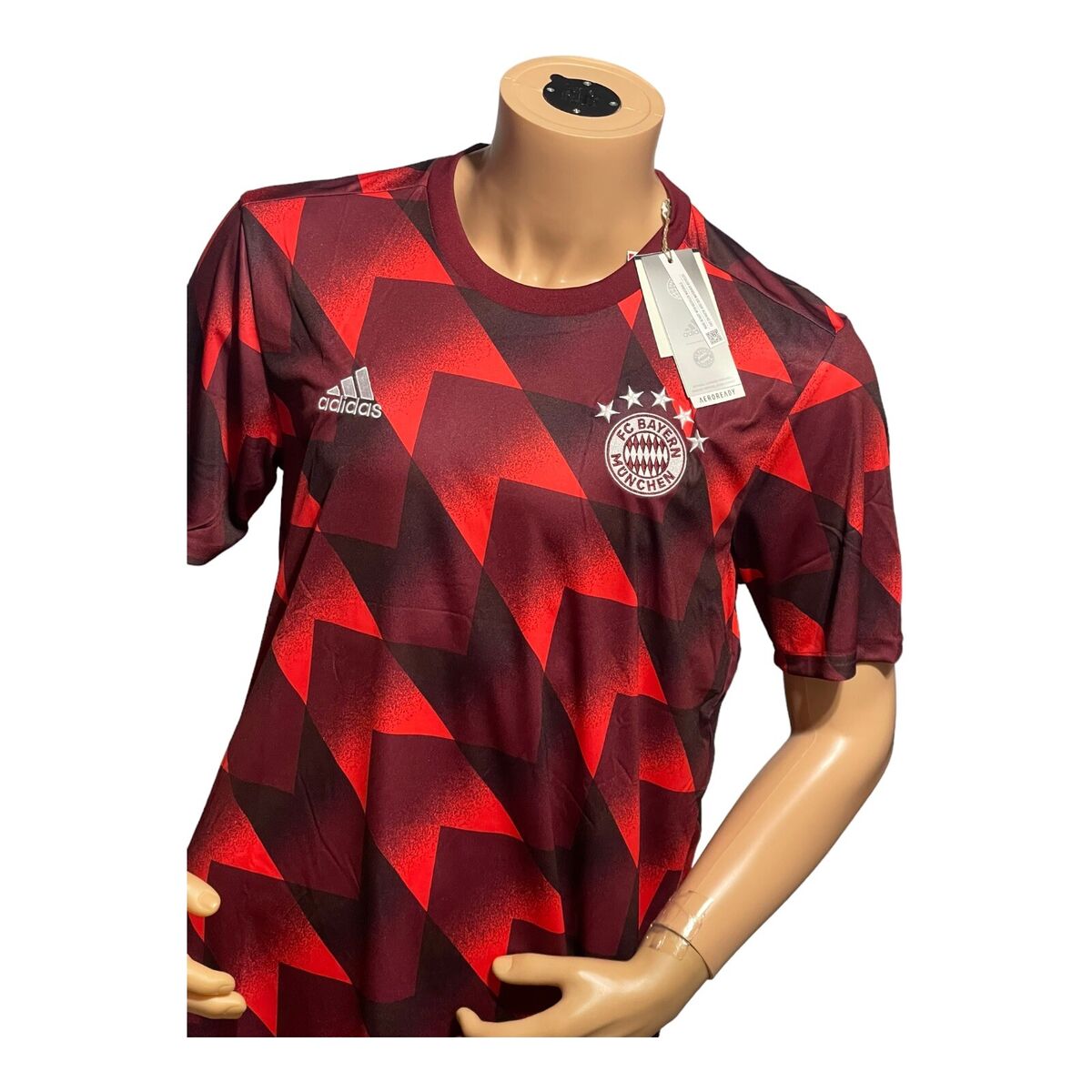 adidas　FC BAYERN MUNCHEN adidas Bayern Munich Home Goretzka 8 Jersey 2023-2024