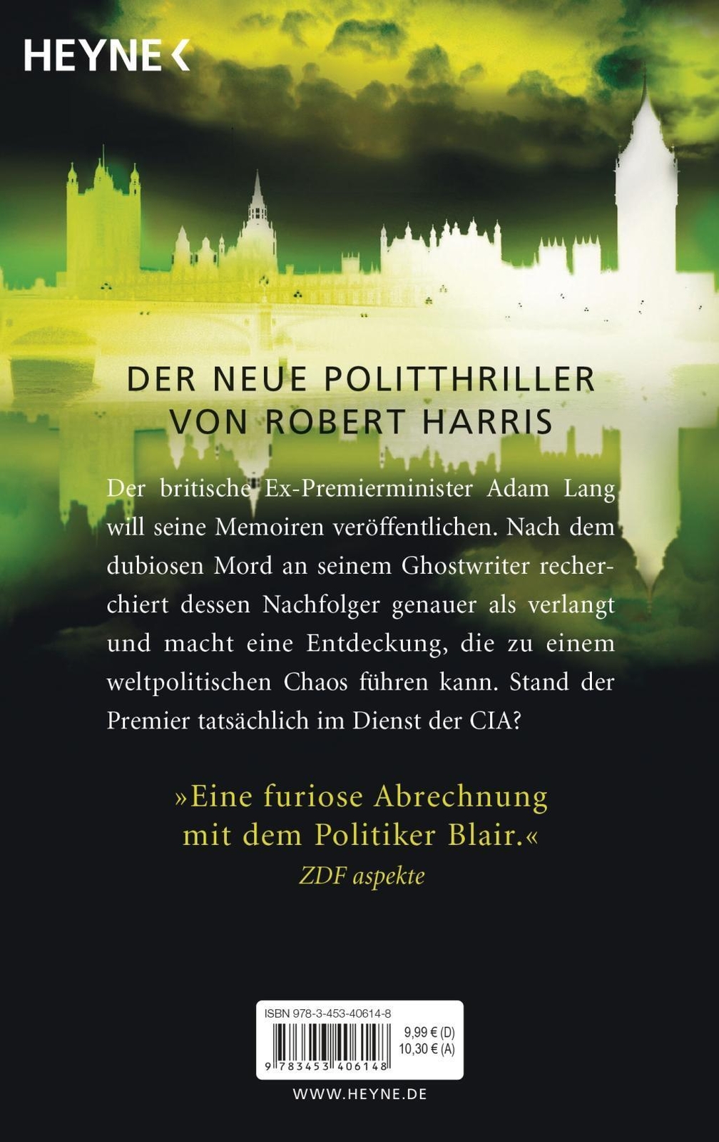 Thumbnail - Ghost | Robert Harris | Deutsch | Taschenbuch | 399 S. | 2008 | Heyne