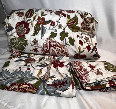 Pier One Palampore 92 X 87 F/Q Duvet Standard Sham European Sham 