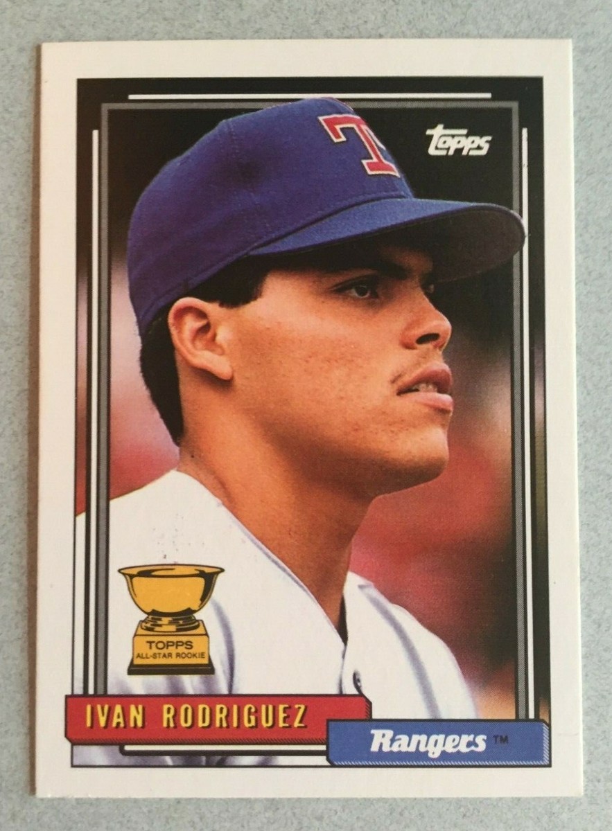 メジャーリーグ　カード　Ivan Rodriguez MLB 1992 Topps 